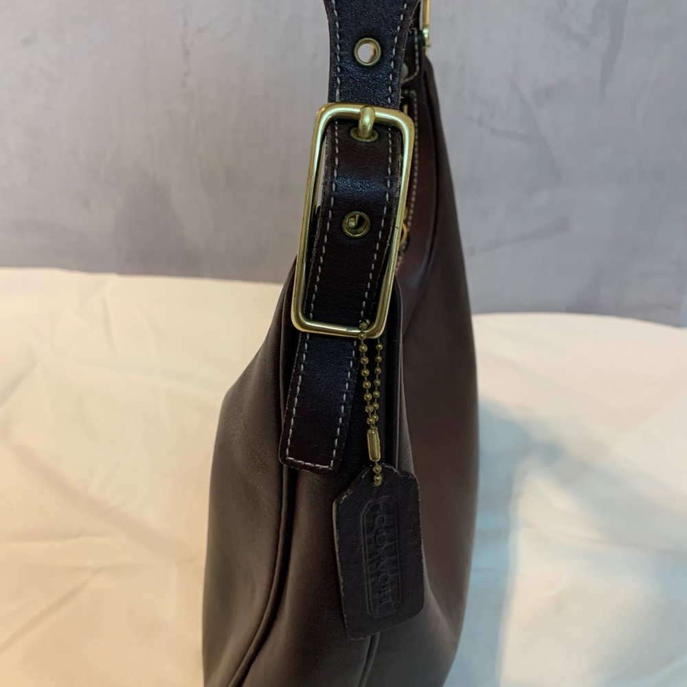 Coach Brown Leather Hobo Bag - Picture 4 of 10